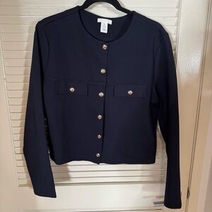 H&M Navy Cardigan